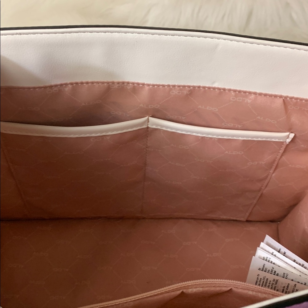 Aldo Heatwave Hotel Tote/Crossbody bag (NWT) Pink - Picture 6 of 13